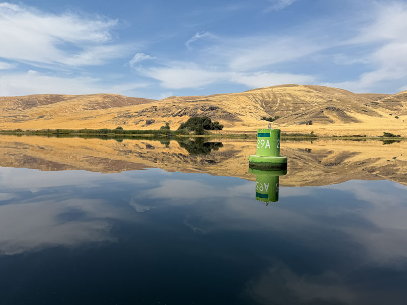 along the Columbia River